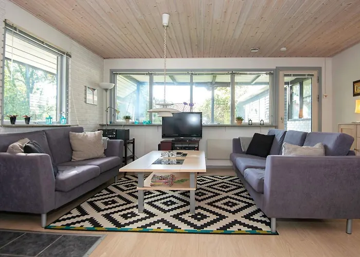 7 Person In Knebel-by Traum Casa de Férias